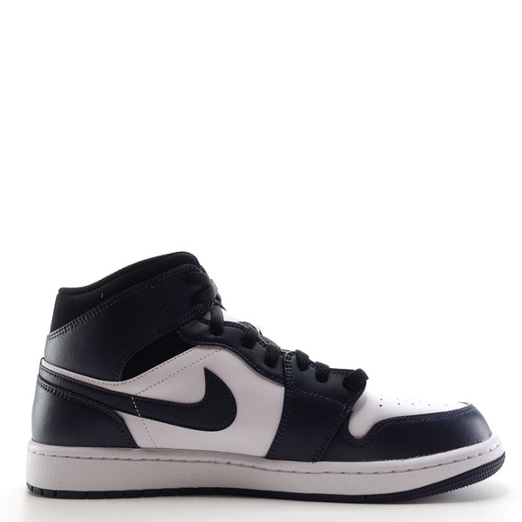 Nike Air Jordan 1 Mid Armory Navy White Black Sneakers 554724-411 Men’s Size 12 main image 5
